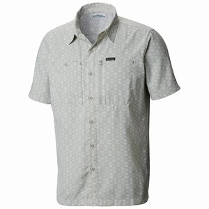 Columbia Camisas Casuales Pilsner Peak™ II Print Hombre Grises (941ALPMSZ)